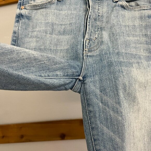 Mother The Stunner Ankle Fray Tinge Wash Denim Jean‎ Sz 25 - Picture 5 of 13